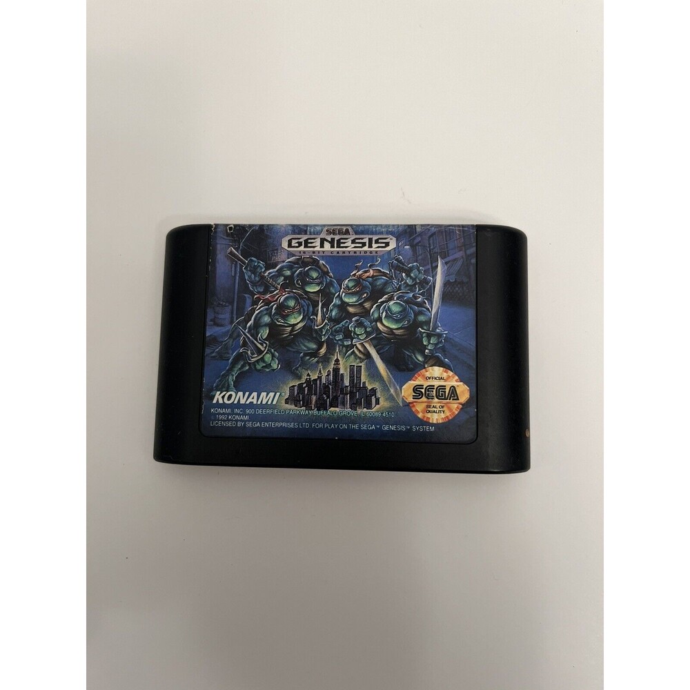 Teenage Mutant Ninja Turtles: The Hyperstone Heist (Sega Genesis) ⭐️BEAUTIFUL⭐️